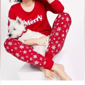 Family PJ’s Kid 4-5 Merry NWT Christmas Unisex